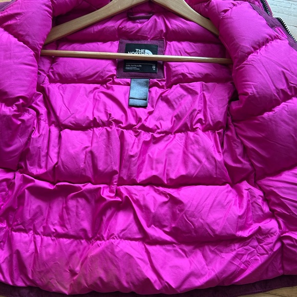 Girls The North Face Hooded HyVent Coat Size XS - Picture 3 of 9